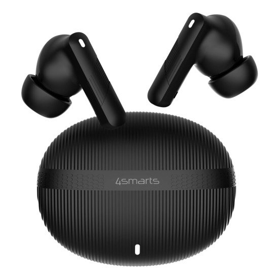 4smarts SkyBuds Pro ANC Casque True Wireless Stereo (TWS) Ecouteurs Appels/Musique/Sport/Au quotidien Bluetooth Noir
