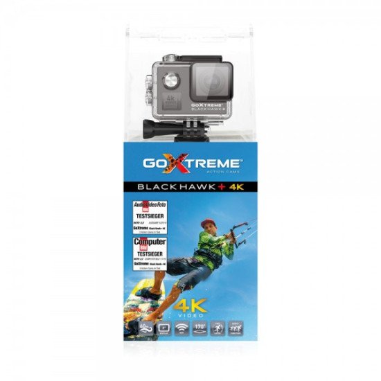 Easypix GoXtreme Black Hawk+ caméra pour sports d'action 14 MP 4K Ultra HD Wifi