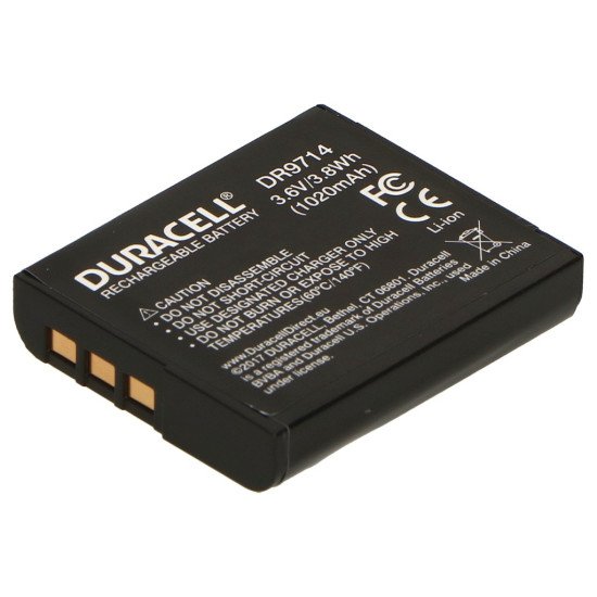 Duracell DR9714 batterie de caméra/caméscope Lithium-Ion (Li-Ion) 1020 mAh