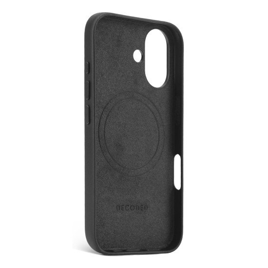 Decoded Leather Case coque de protection pour téléphones portables 15,5 cm (6.1") Housse Noir