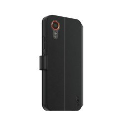 PanzerGlass CARE by ® Feature Wallet Case w. Kickstand Samsung Galaxy XCover7 5G coque de protection pour téléphones portables Housse Noir