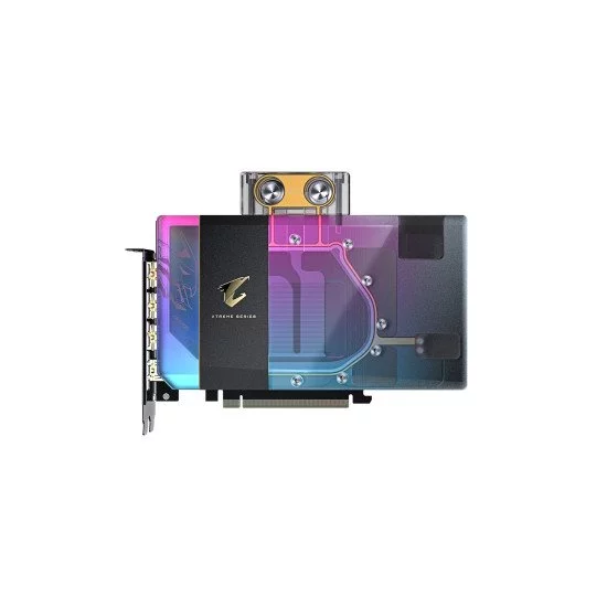 GIGABYTE AORUS GeForce RTX 5080 XTREME WATERFORCE WB 16G Carte Graphique - 16 Go GDDR7, 256 bits, PCI-E 5.0, 2805MHz Core Clock, 3 x DP 2.1a, 1 x HDMI 2.1b, NVIDIA DLSS 4, GV-N5080AORUSX WB-16GD GIGABYTE AORUS GeForce RTX 5080 XTREME WATERFORCE WB 16G Carte Graphique - 16 Go GDDR7, 256 bits, PCI-E 5.0, 2805MHz Core Clock, 3 x DP 2.1a, 1 x HDMI 2.1b, NVIDIA DLSS 4, GV-N5080AORUSX WB-16GD