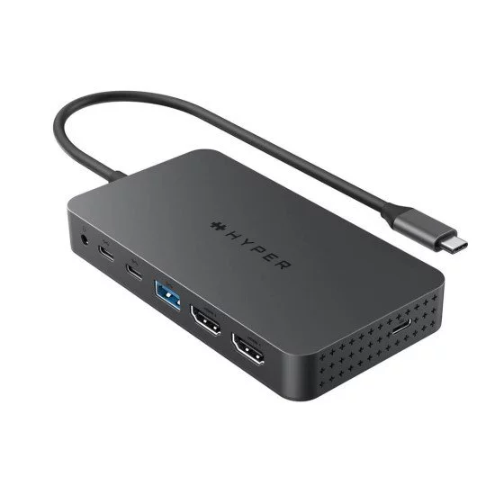 HYPER HyperDrive Next Dual USB Type-C Gris HYPER HyperDrive Next Dual USB Type-C Gris