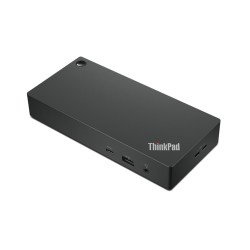 Lenovo ThinkPad Universal USB-C Dock (4 units) Avec fil USB 3.2 Gen 1 (3.1 Gen 1) Type-C Noir Lenovo ThinkPad Universal USB-C Dock (4 units) Avec fil USB 3.2 Gen 1 (3.1 Gen 1) Type-C Noir