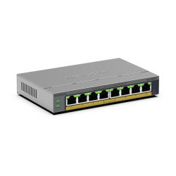 NETGEAR GS108EPP Non-géré Gigabit Ethernet (10/100/1000) Connexion Ethernet POE Montage sur le bureau ou sur le mur Gris NETGEAR GS108EPP Non-géré Gigabit Ethernet (10/100/1000) Connexion Ethernet POE Montage sur le bureau ou sur le mur Gris