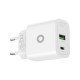 Mobile Origin MO12 Universel Blanc Secteur Charge rapide Intérieure