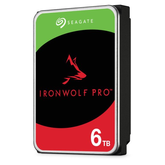 Seagate IronWolf Pro ST6000NT001 4 PACK disque dur 3.5" 6 To Série ATA III