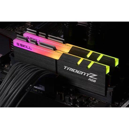 G.Skill Trident Z RGB (For AMD) F4-3600C18D-16GTZRX mémoire 16 Go 2 x 8 Go DDR4 3600 MHz G.Skill Trident Z RGB (For AMD) F4-3600C18D-16GTZRX mémoire 16 Go 2 x 8 Go DDR4 3600 MHz