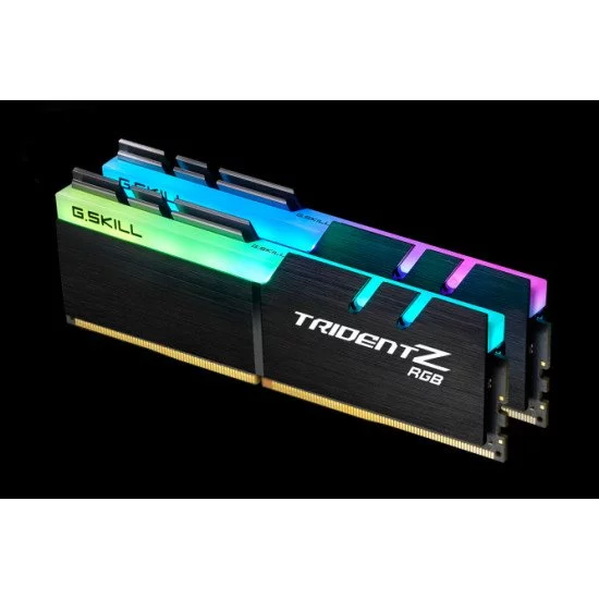 G.Skill Trident Z RGB (For AMD) F4-3600C18D-16GTZRX mémoire 16 Go 2 x 8 Go DDR4 3600 MHz G.Skill Trident Z RGB (For AMD) F4-3600C18D-16GTZRX mémoire 16 Go 2 x 8 Go DDR4 3600 MHz