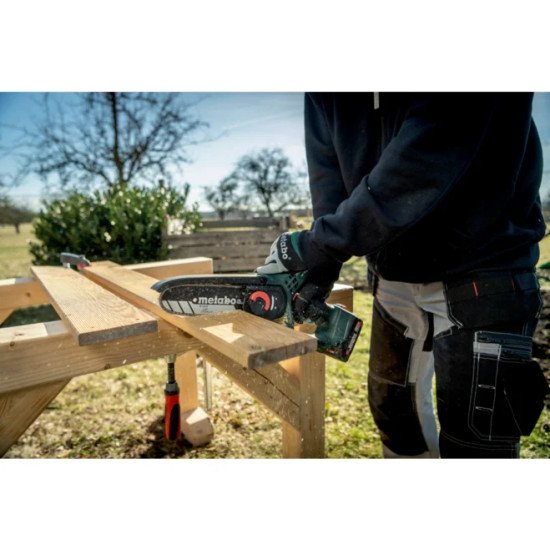 Metabo MS 18 LTX 15 Noir, Vert, Rouge