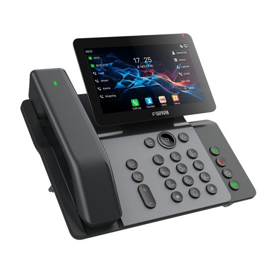 Fanvil V66 PRO téléphone fixe Gris foncé 20 lignes IPS Wifi Fanvil V66 PRO téléphone fixe Gris foncé 20 lignes IPS Wifi