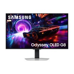 Samsung G81SF écran PC 81,3 cm (32") 3840 x 2160 pixels 4K Ultra HD OLED Argent
