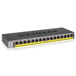 Netgear GS116PP Non-géré Switch Gigabit Ethernet Netgear GS116PP Non-géré Switch Gigabit Ethernet