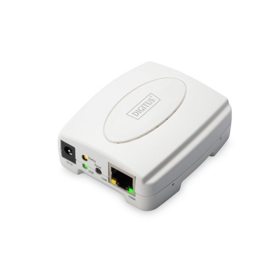 Digitus Serveur d'impression Fast Ethernet, USB 2.0