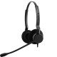 Jabra Biz 2300 Duo Casque Avec fil Arceau Bureau/Centre d'appels USB Type-C Bluetooth Noir