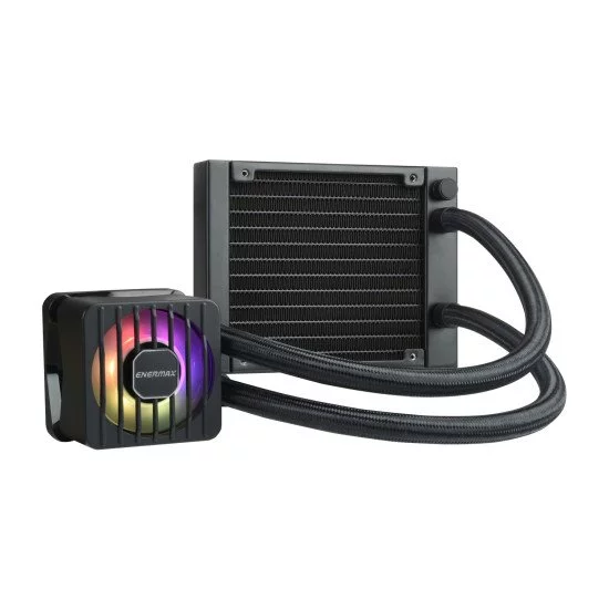 Enermax LIQMAXFLO SR Processeur Kit de refroidissement du liquide 12 cm Noir 1 pièce(s) Enermax LIQMAXFLO SR Processeur Kit de refroidissement du liquide 12 cm Noir 1 pièce(s)