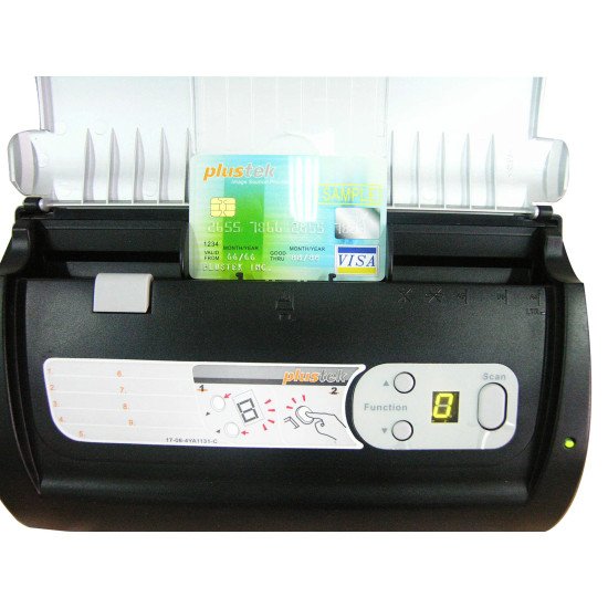 Plustek SmartOffice PS286 Plus Scanner ADF 600 x 600 DPI A4 Noir, Argent