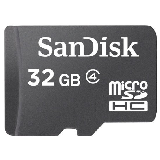 Sandisk microSDHC 32GB mémoire flash 32 Go Classe 4