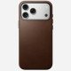 Nomad Traditional Leather Case coque de protection pour téléphones portables 17,5 cm (6.9") Housse Marron