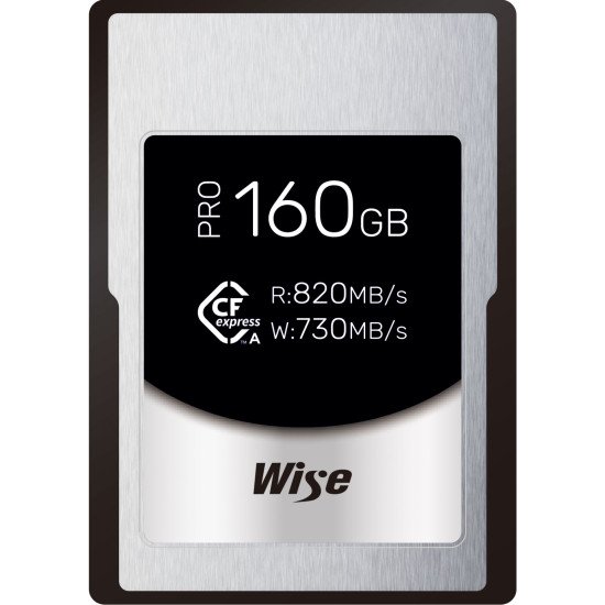 Wise CFX-A160P mémoire flash 160 Go CFexpress Type A Wise CFX-A160P mémoire flash 160 Go CFexpress Type A
