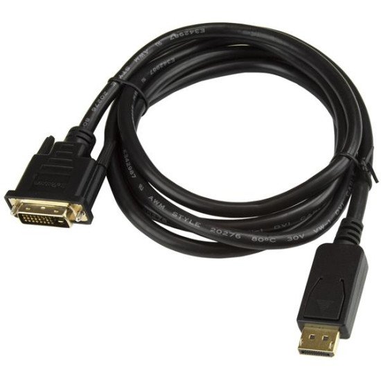 StarTech.com Câble Adaptateur DisplayPort vers DVI de 1,8 m - Convertisseur DP - 1920x1200