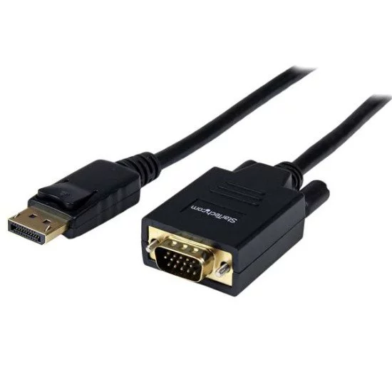 StarTech.com Câble adaptateur DisplayPort vers VGA de 1,8m - Mâle / Mâle - 1920x1200 StarTech.com Câble adaptateur DisplayPort vers VGA de 1,8m - Mâle / Mâle - 1920x1200
