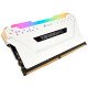 Corsair Vengeance CMW16GX4M2C3000C15W module de mémoire 16 Go 2 x 8 Go DDR4 3000 MHz Corsair Vengeance CMW16GX4M2C3000C15W module de mémoire 16 Go 2 x 8 Go DDR4 3000 MHz
