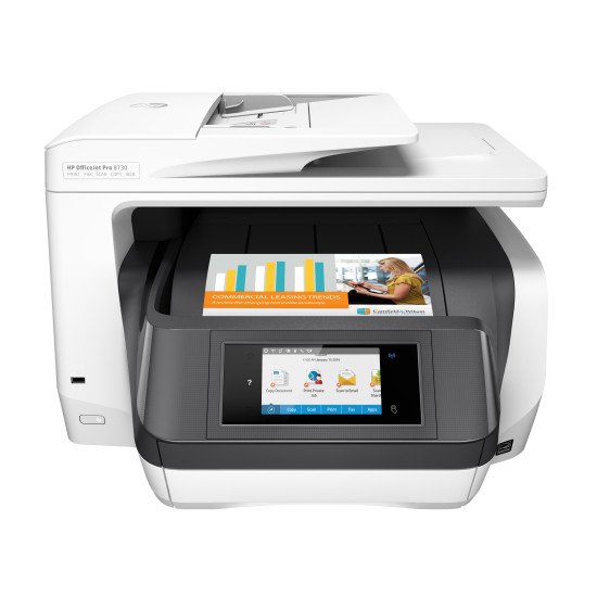 HP OfficeJet Pro 8730 A jet d'encre thermique 24 ppm 2400 x 1200 DPI A4 Wifi HP OfficeJet Pro 8730 A jet d'encre thermique 24 ppm 2400 x 1200 DPI A4 Wifi