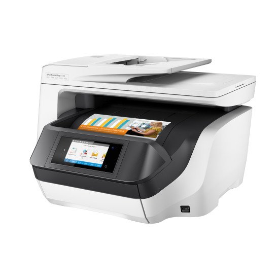HP OfficeJet Pro 8730 A jet d'encre thermique 24 ppm 2400 x 1200 DPI A4 Wifi HP OfficeJet Pro 8730 A jet d'encre thermique 24 ppm 2400 x 1200 DPI A4 Wifi