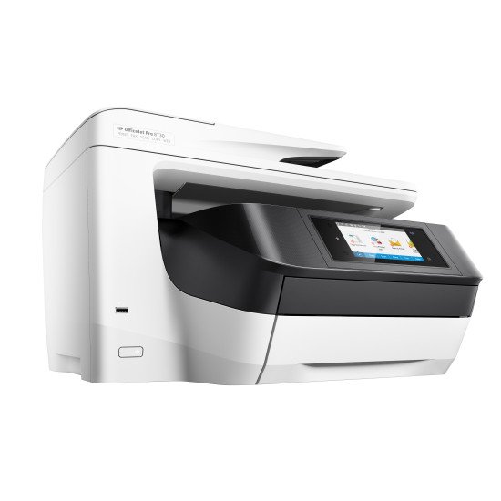 HP OfficeJet Pro 8730 A jet d'encre thermique 24 ppm 2400 x 1200 DPI A4 Wifi HP OfficeJet Pro 8730 A jet d'encre thermique 24 ppm 2400 x 1200 DPI A4 Wifi