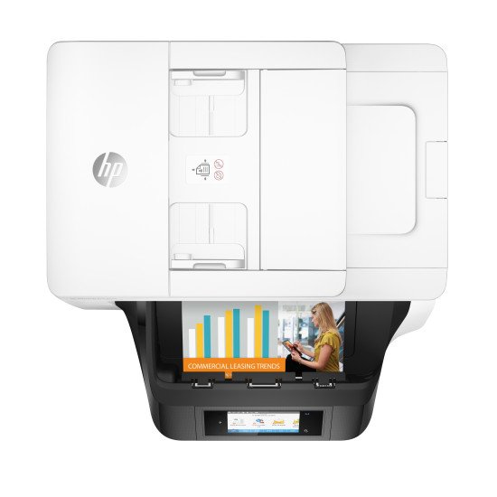 HP OfficeJet Pro 8730 A jet d'encre thermique 24 ppm 2400 x 1200 DPI A4 Wifi