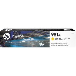 HP 981A J3M70A cartouche d'encre Original Jaune HP 981A J3M70A cartouche d'encre Original Jaune