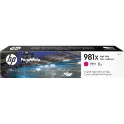 HP 981X L0R10A cartouche d'encre Original Magenta HP 981X L0R10A cartouche d'encre Original Magenta