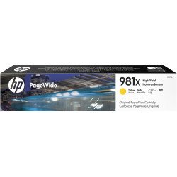 HP 981X L0R11A cartouche d'encre Original Jaune HP 981X L0R11A cartouche d'encre Original Jaune