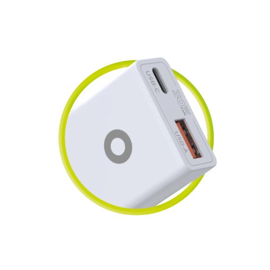 Mobile Origin MO-GAN30W-MO16 chargeur d'appareils mobiles Universel Blanc USB Charge rapide Intérieure