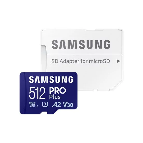 Samsung MB-MD512SA/EU mémoire flash 512 Go MicroSDXC UHS-I Classe 10 Samsung MB-MD512SA/EU mémoire flash 512 Go MicroSDXC UHS-I Classe 10