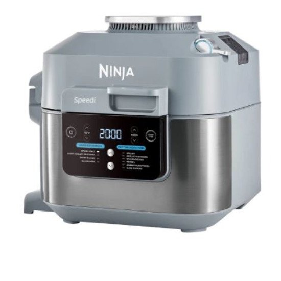 Ninja ON400DE friteuse Unique 5,7 L Autonome 1760 W Friteuse d'air chaud Gris