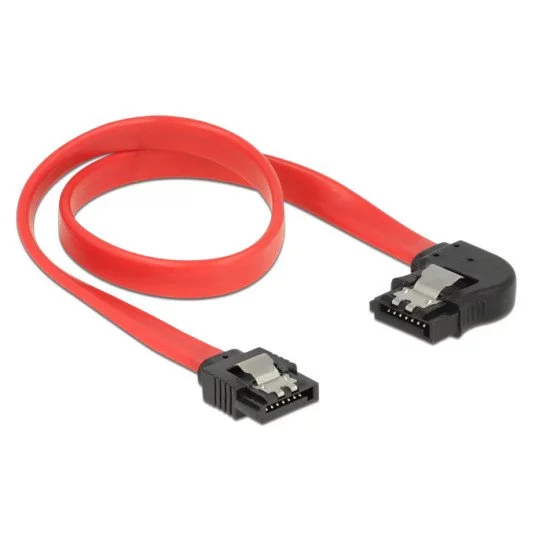 DeLOCK 83963 câble SATA 0,3 m SATA 7-pin Noir, Rouge DeLOCK 83963 câble SATA 0,3 m SATA 7-pin Noir, Rouge
