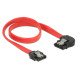 DeLOCK 83963 câble SATA 0,3 m SATA 7-pin Noir, Rouge