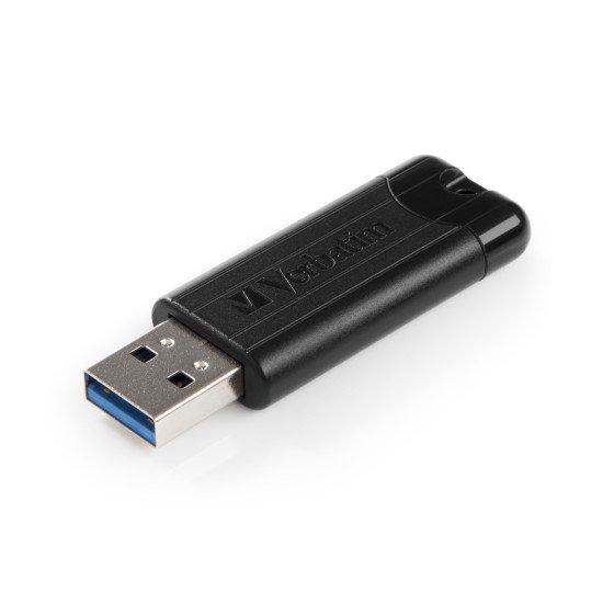 Verbatim PinStripe lecteur USB flash 16 Go USB Type-A 3.2 Gen 1 (3.1 Gen 1) Noir