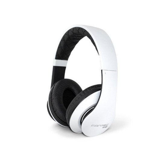 Fantec SHP-3 Casque Avec fil Arceau Appels/Musique Noir, Blanc