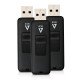 V7 VF24GAR-3PK-3E lecteur USB flash 4 Go USB Type-A 2.0