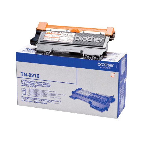 Brother TN-2210 toner Original Noir 1 pièce(s)