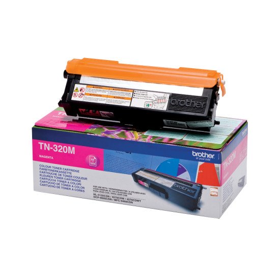 Brother TN-320M toner Original Magenta 1 pièce(s)