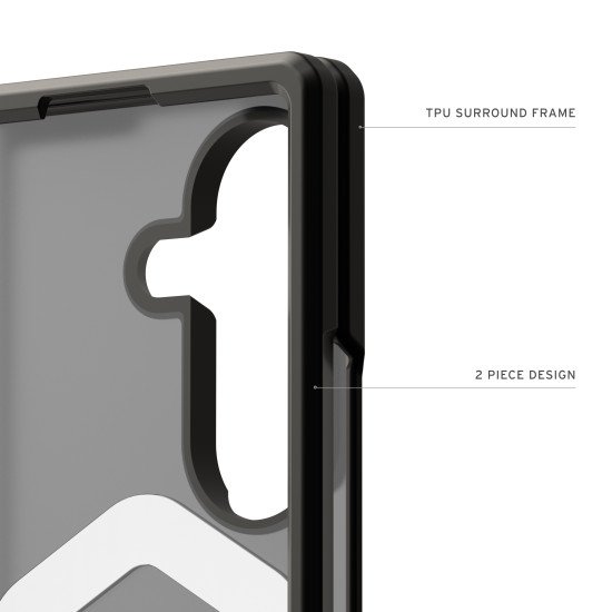 Urban Armor Gear 214560113131 coque de protection pour téléphones portables 20,3 cm (8") Housse Cendre