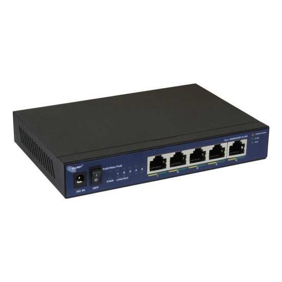 ALLNET 215400 Non-géré L2 Gigabit Ethernet (10/100/1000) Connexion Ethernet POE Montage sur le bureau ou sur le mur Noir ALLNET 215400 Non-géré L2 Gigabit Ethernet (10/100/1000) Connexion Ethernet POE Montage sur le bureau ou sur le mur Noir