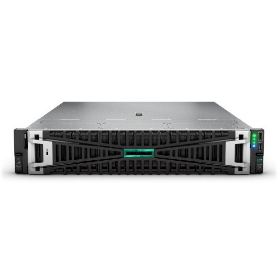 HPE Serveur ProLiant DL385 Gen11 9115 3,2 GHz 16 cœurs 1 processeur 2x32Go-R 8 Disques petit facteur de forme MR408i-o Baie SSD 2x480GB Module alim 2x1000W EU HPE Serveur ProLiant DL385 Gen11 9115 3,2 GHz 16 cœurs 1 processeur 2x32Go-R 8 Disques petit facteur de forme MR408i-o Baie SSD 2x480GB Module alim 2x1000W EU