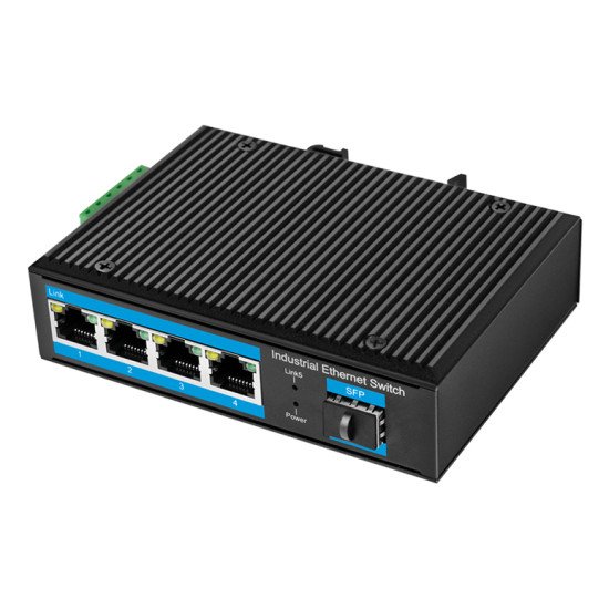 LogiLink NS204 commutateur réseau Non-géré Gigabit Ethernet (10/100/1000) Noir
