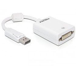 DeLOCK 61765 adaptateur et connecteur de câbles DisplayPort DVI-I DeLOCK 61765 adaptateur et connecteur de câbles DisplayPort DVI-I