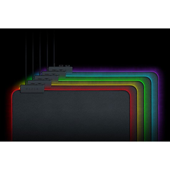 Razer Goliathus Extended Chroma Tapis de souris de jeu Noir